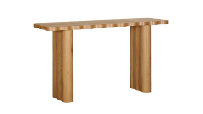 Wave Collection - Timber Accent Table - Oak - Arriving Christmas Break image 0