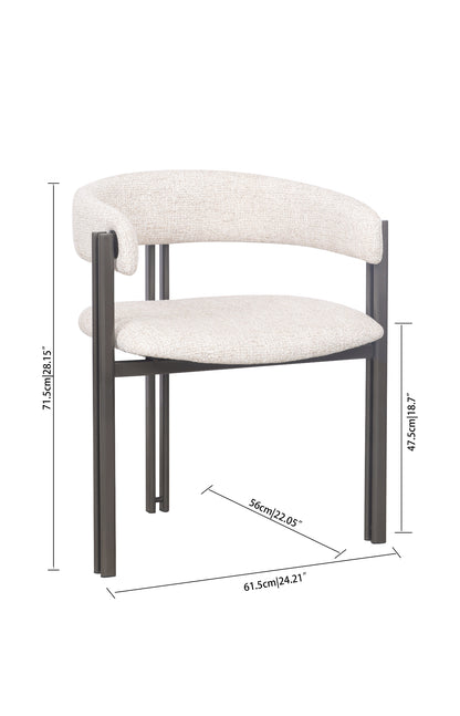 Loom & Living - Halo Dining Chair -Dust image 5
