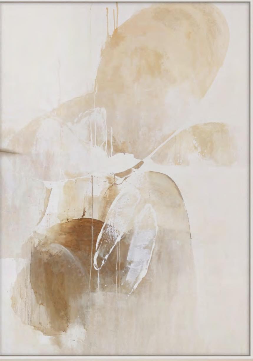 Duo Calm Composition Set - White Frame 90 x 120cm