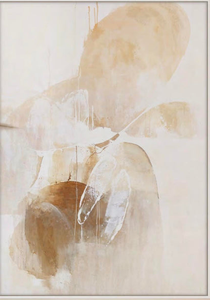 Duo Calm Composition Set - White Frame 90 x 120cm