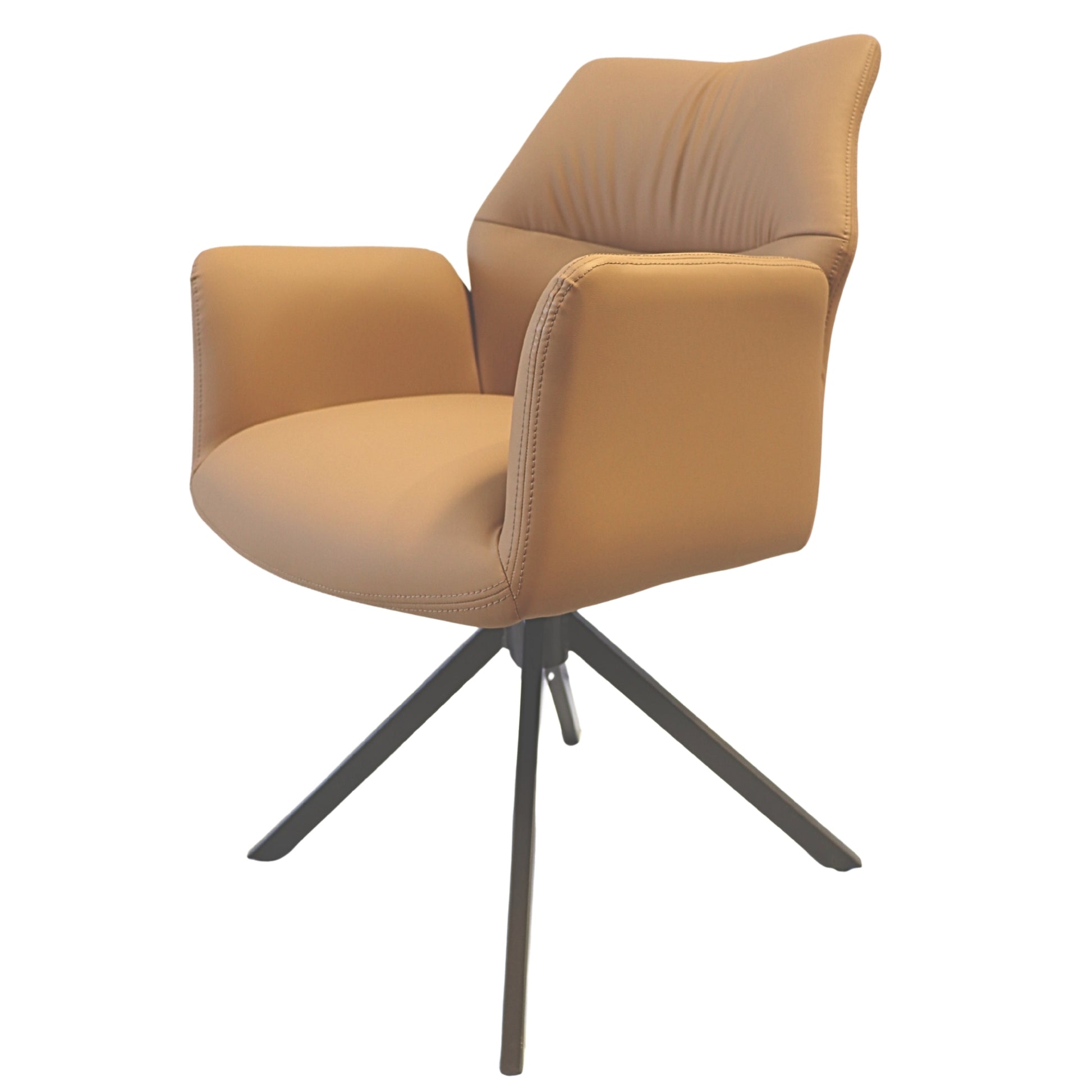 Clay - PU Leather Swivel Dining Chair image 5