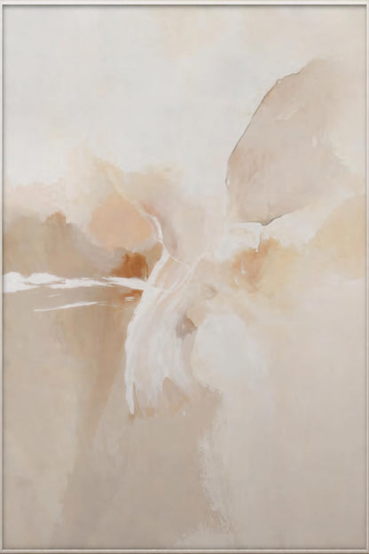 Duo Calm Composition Set - White Frame 90 x 120cm
