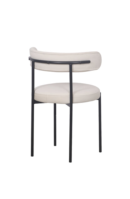 Loom & Living Missy Dining Chair - Cream image 3