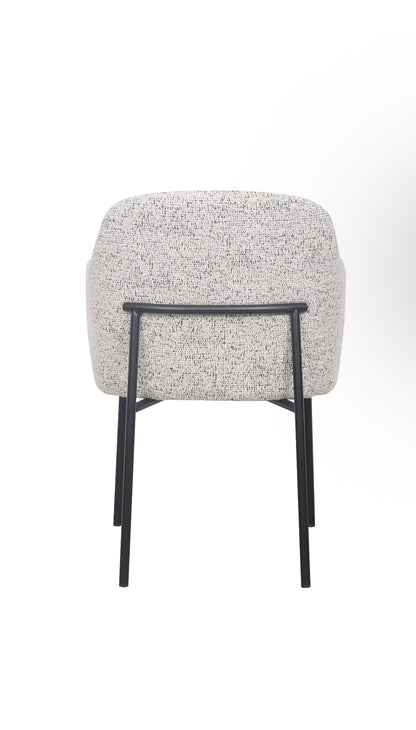 Loom & Living - Lauren Dining Chair - Matt Black Accent  image 4