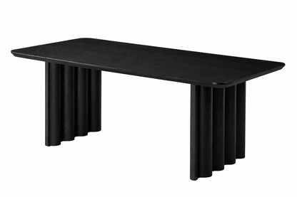 Loom & Living - Shadow Collection - Timber Dining Table image 2