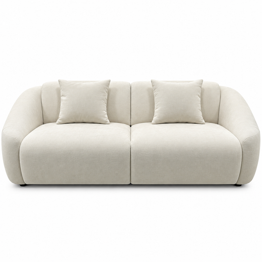 JUST ARRIVED - Mandy Linen - 3 Seat Sofa Lounge