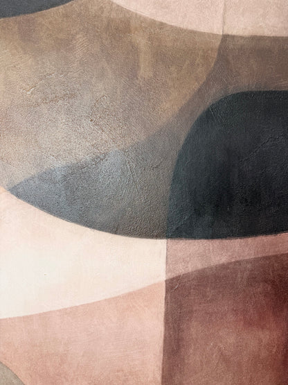 Harmony Duo  - Textured Framed Canvas Wall Art - 180x240cm