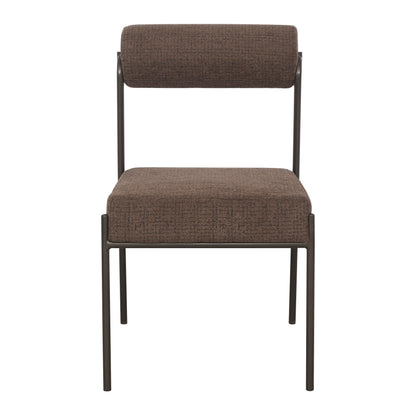 PRE ORDER - Rolo Dining Chair - Chocolate on Chocolate