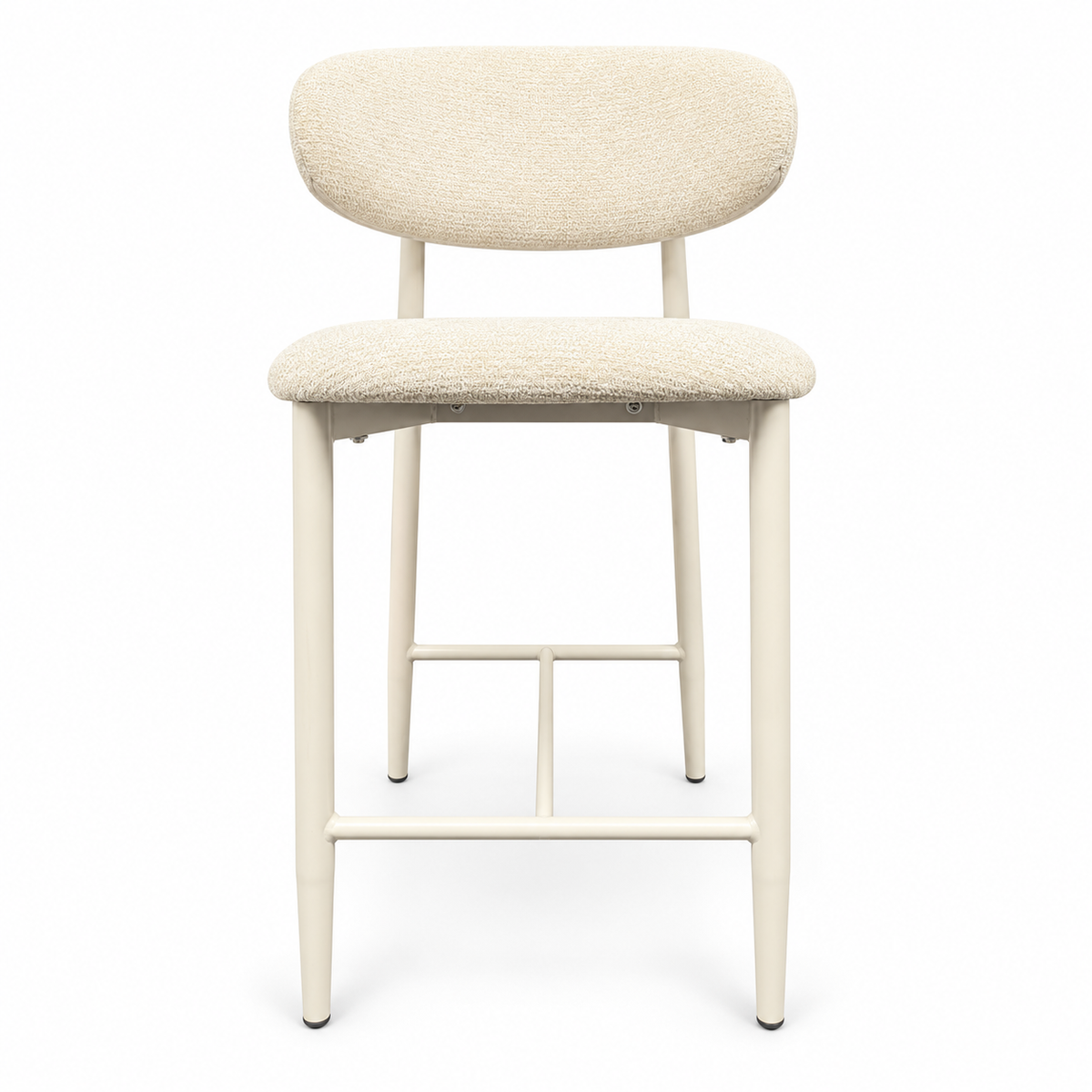 Sienna Ivory Kitchen Bar Stool - Ivory