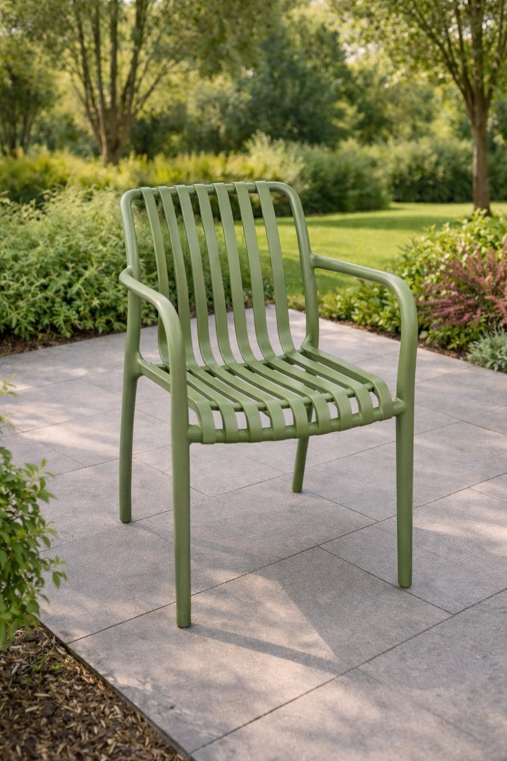 Loom & Living Green UV rated Outdoor Dining Chair  image 1