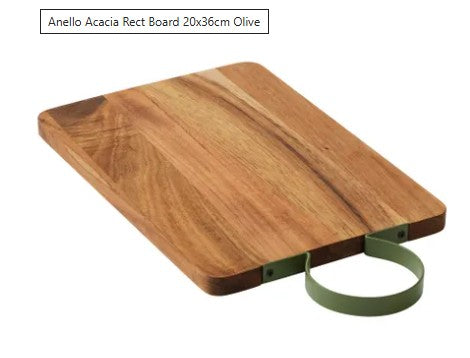 Acacia Rectangle Serving Board Olive image 0