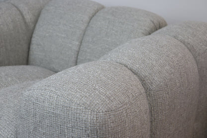 Annabelle Armchair Single Sofa Lounge - Grey Storm 151  image 5