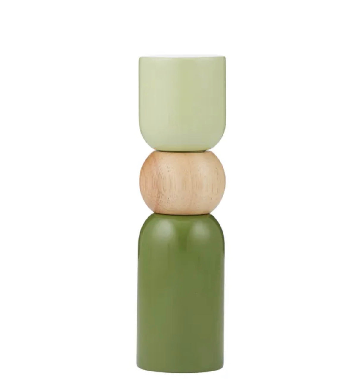 Pisces Wood S&P Grinder 5.5x20cm Green