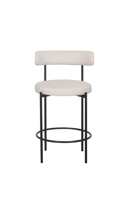 Loom & Living Missy Kitchen Stool -Cream image 1