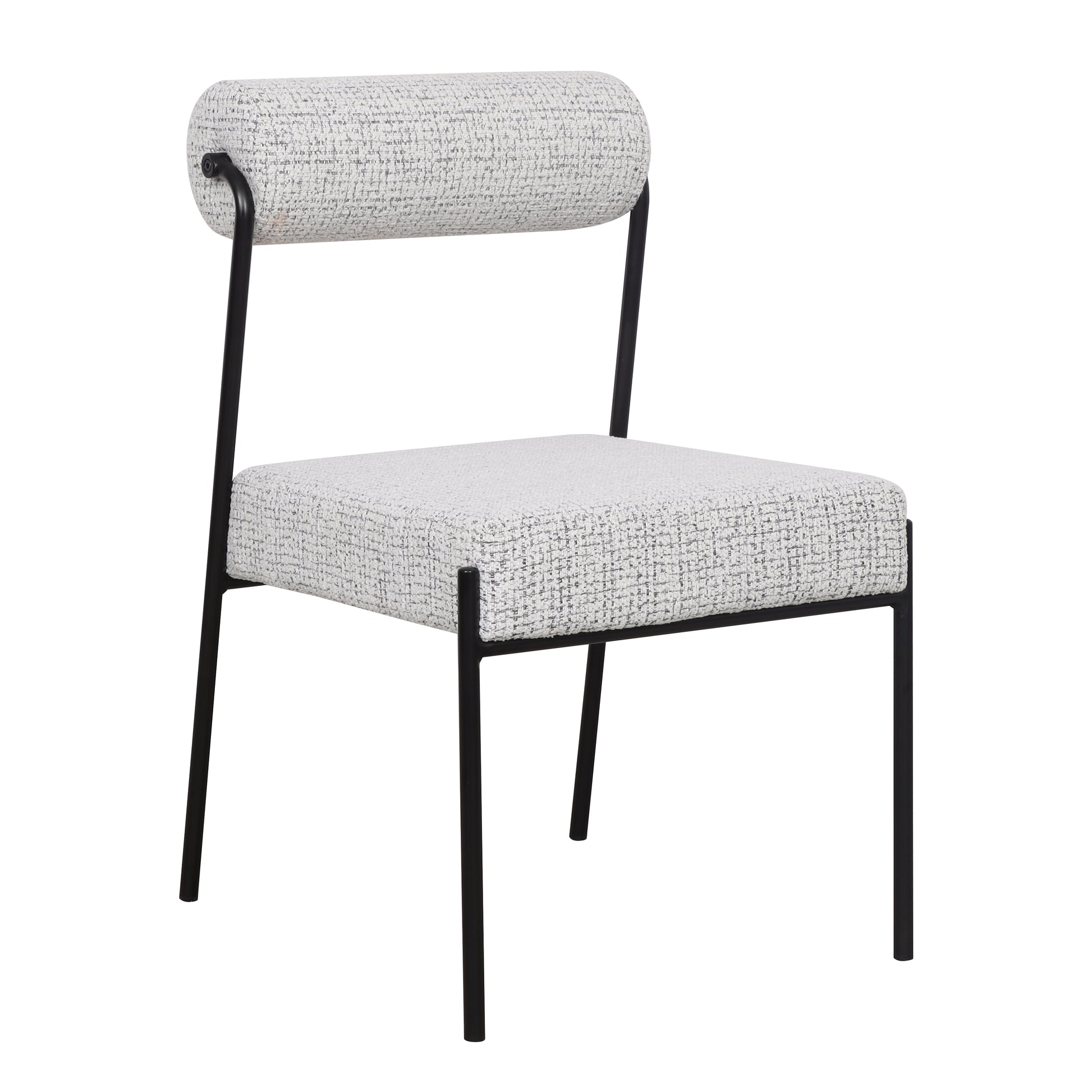Loom & Living - Rolo Dining Chair - Matt Black image 0