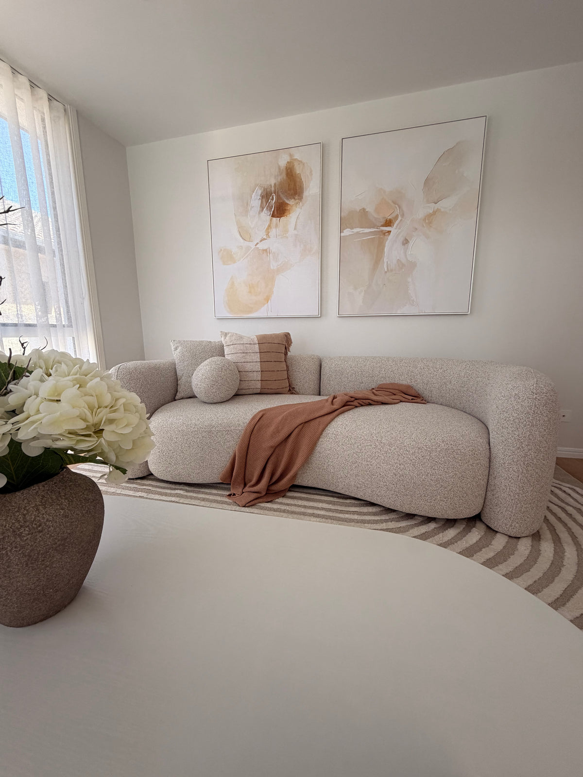 The Apartment Modular Curved Sofa