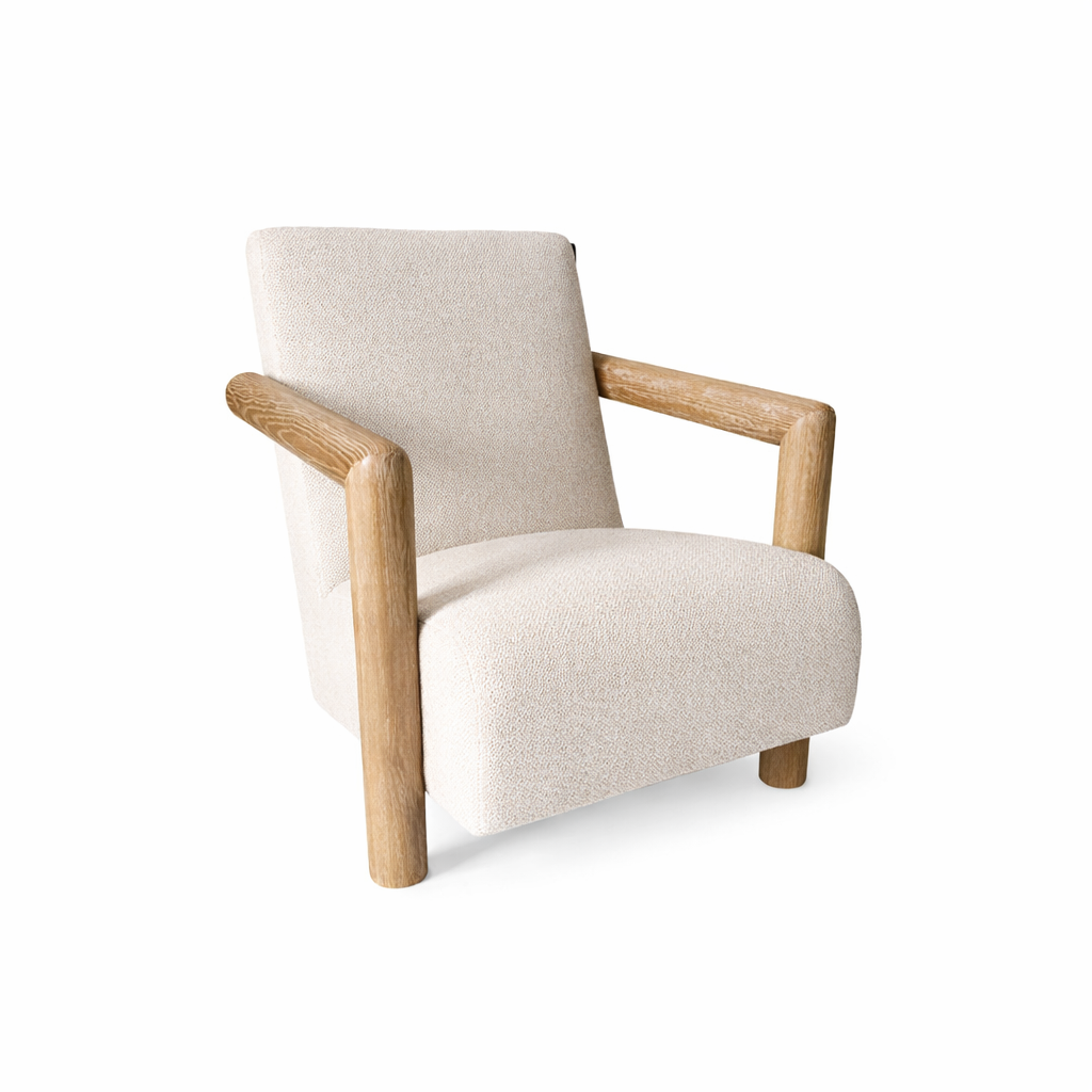 Loom & Living Morgan Coastal Timber Accent Chair  image 0