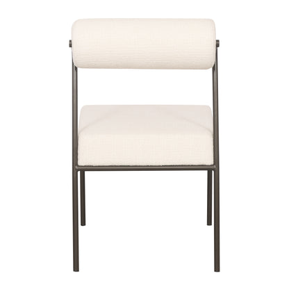 PRE ORDER - Rolo Dining Chair - Vanilla on Chocolate