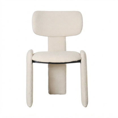 Mila Fabric Dining Chair - Off White - PRE ORDER - Ready 20th Sept.