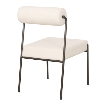 PRE ORDER - Rolo Dining Chair - Vanilla on Chocolate