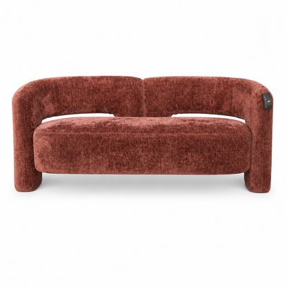 Bella 2 Seat Sofa Lounge - Ember