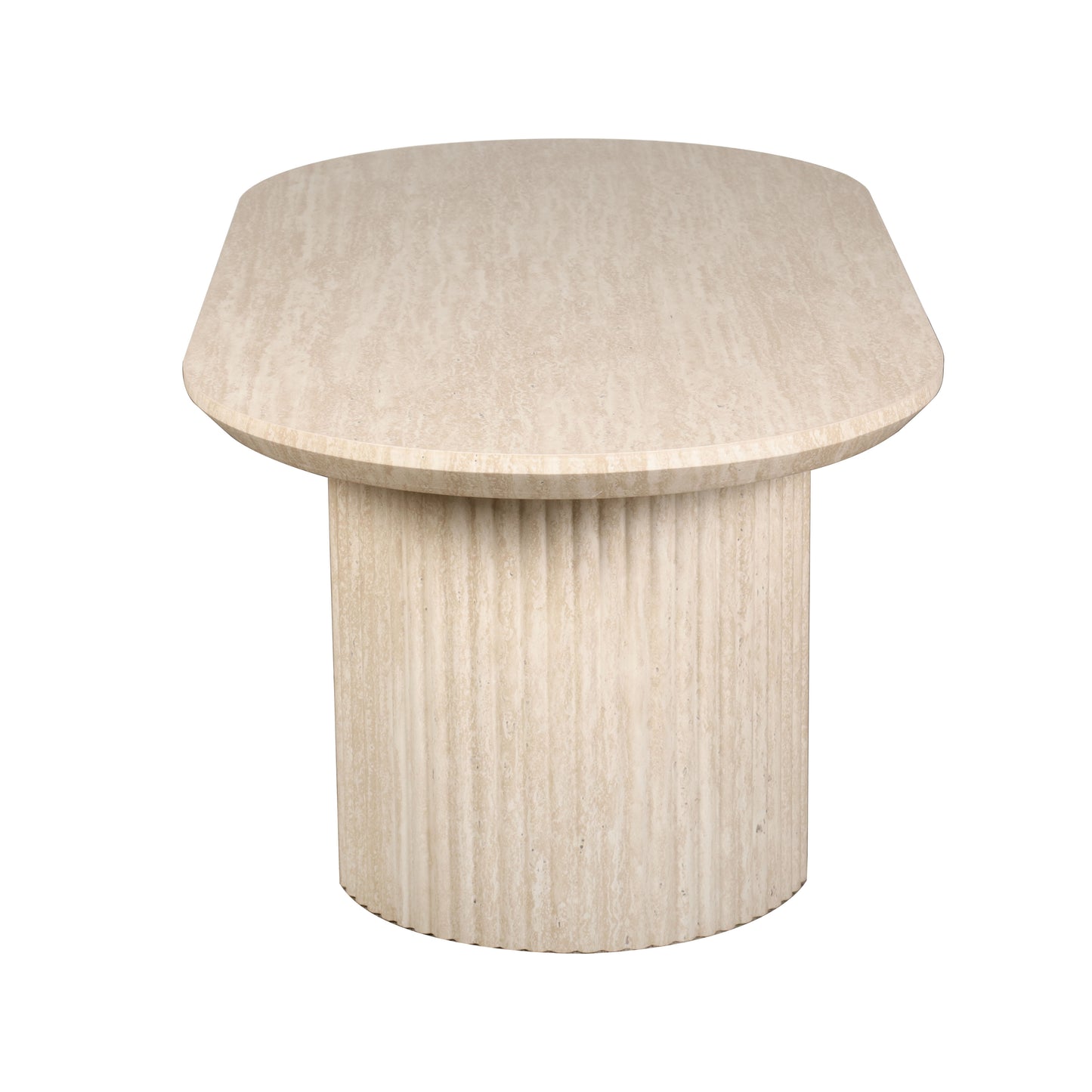 Essentials Collection - Travertine Timber Coffee Table