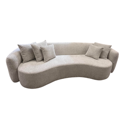 Curved Sofa in a Box - Compressed Sofa