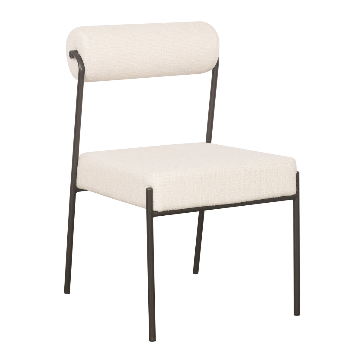PRE ORDER - Rolo Dining Chair - Vanilla on Chocolate
