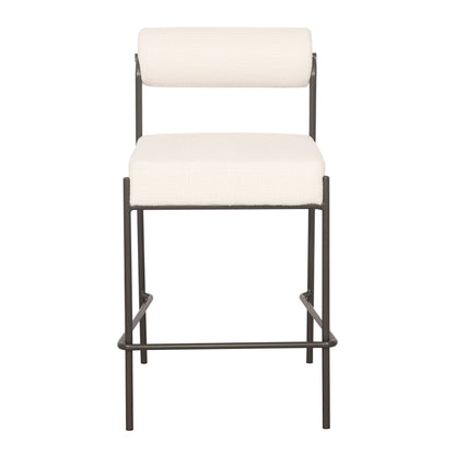 PRE ORDER - Rolo Kitchen Bar Chair - Vanilla on Chocolate