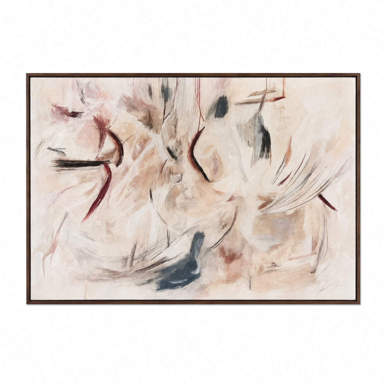 Muse - Textured Framed Canvas Wall Art - 120x 80cm