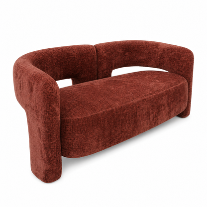 Bella 2 Seat Sofa Lounge - Ember