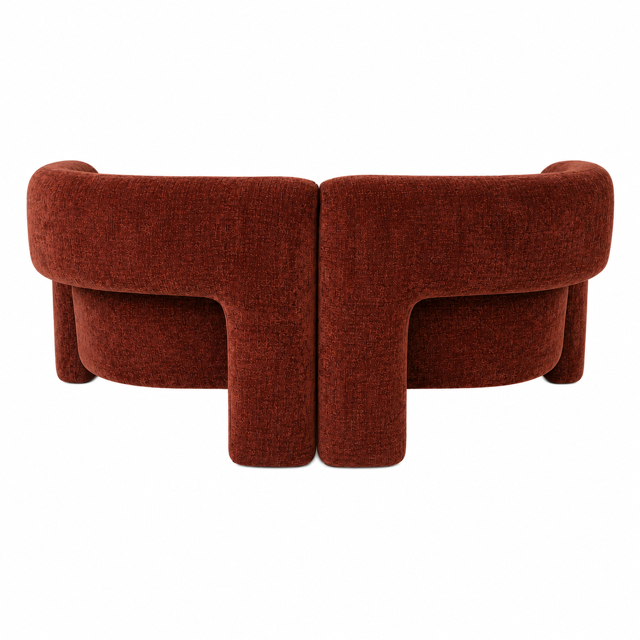Bella 2 Seat Sofa Lounge - Ember