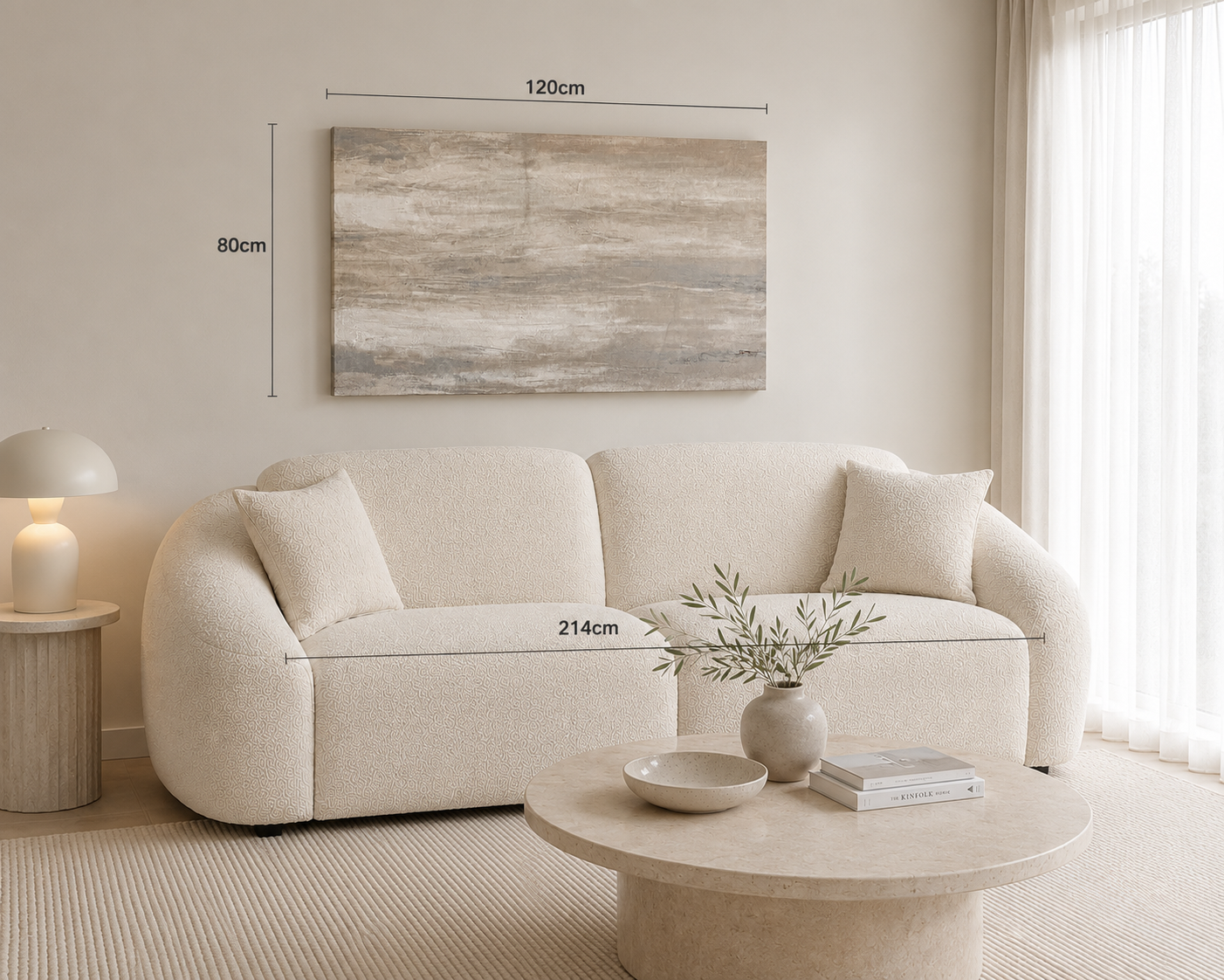 Stillness - Stretched Canvas - 60 x 120cm