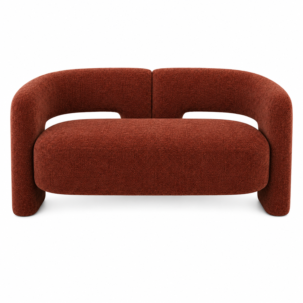 Bella 2 Seat Sofa Lounge - Ember