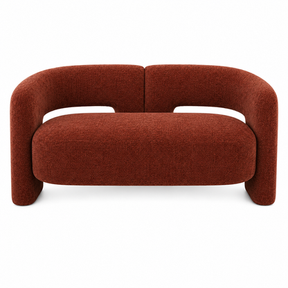 Bella 2 Seat Sofa Lounge - Ember