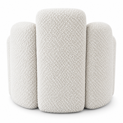 PRE ORDER - Marlow Boucle Designer Accent Chair - Ivory
