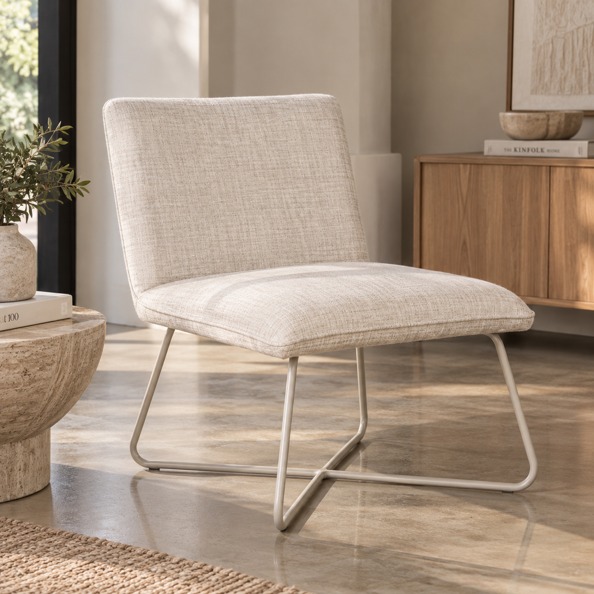 PRE ORDER - Eden Accent chair - Beige