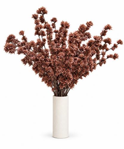 Hazel Spray Stem 130cm - Brown