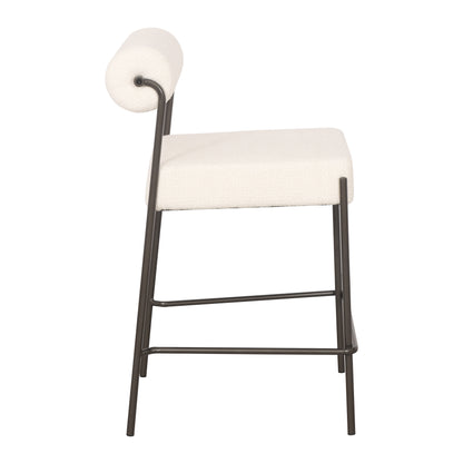 PRE ORDER - Rolo Kitchen Bar Chair - Vanilla on Chocolate