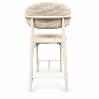 Sienna Ivory Kitchen Bar Stool - Ivory