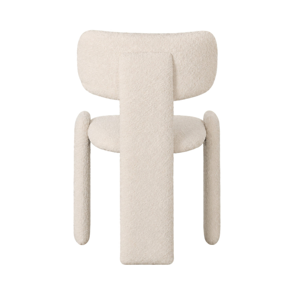 Mila Fabric Dining Chair - Off White - PRE ORDER - Ready 20th Sept.