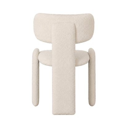 Mila Fabric Dining Chair - Off White - PRE ORDER - Ready 20th Sept.