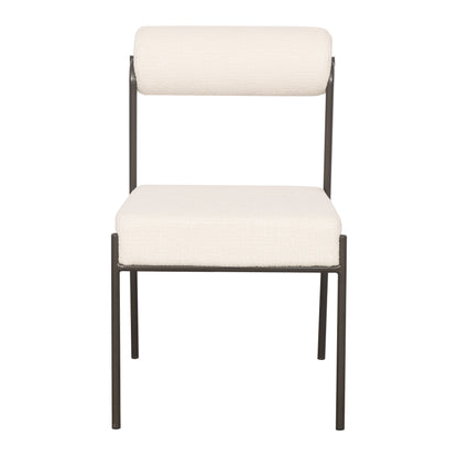 PRE ORDER - Rolo Dining Chair - Vanilla on Chocolate