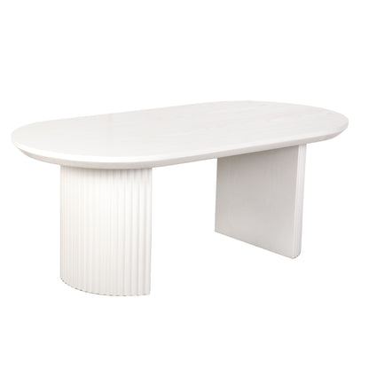 Essentials Collection - White Timber Coffee Table