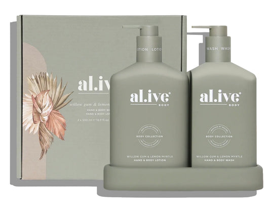 Al.ive Tester Willow Gum & Lemon Myrtle Duo