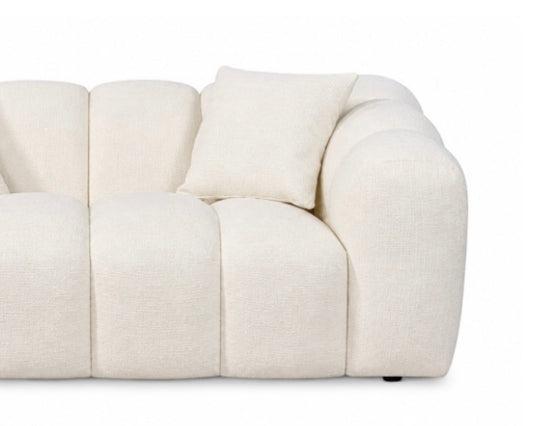 Annabelle 3 seat Sofa Lounge - White Cloud