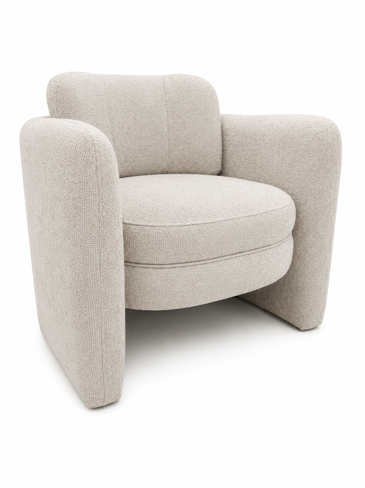 ** PRE ORDER ** Munson Textured Fabric Accent Chair - JUDY