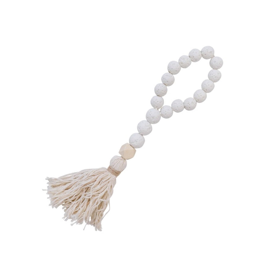 Beaded Stone Hanger
