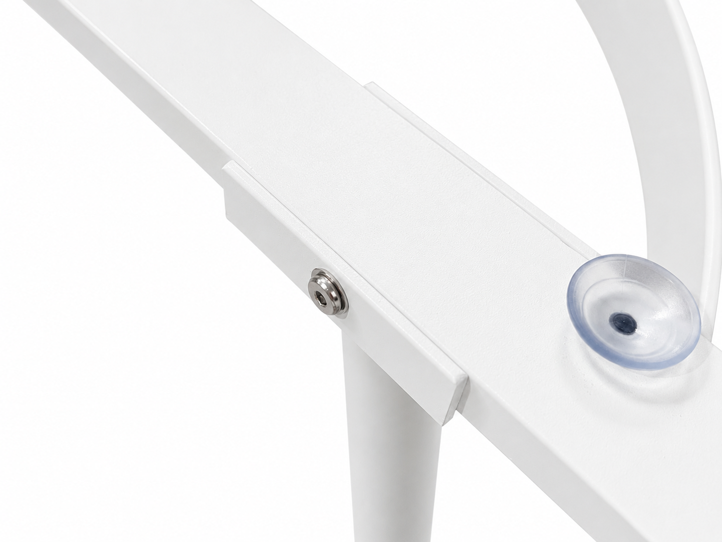 ** Coming Soon ** White Aluminum & Glass Outdoor Table