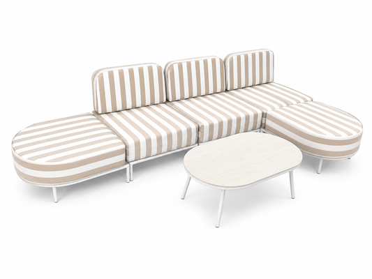 ** Coming Soon End July ** Noosa - 6-Piece Outdoor Modular Lounge Set